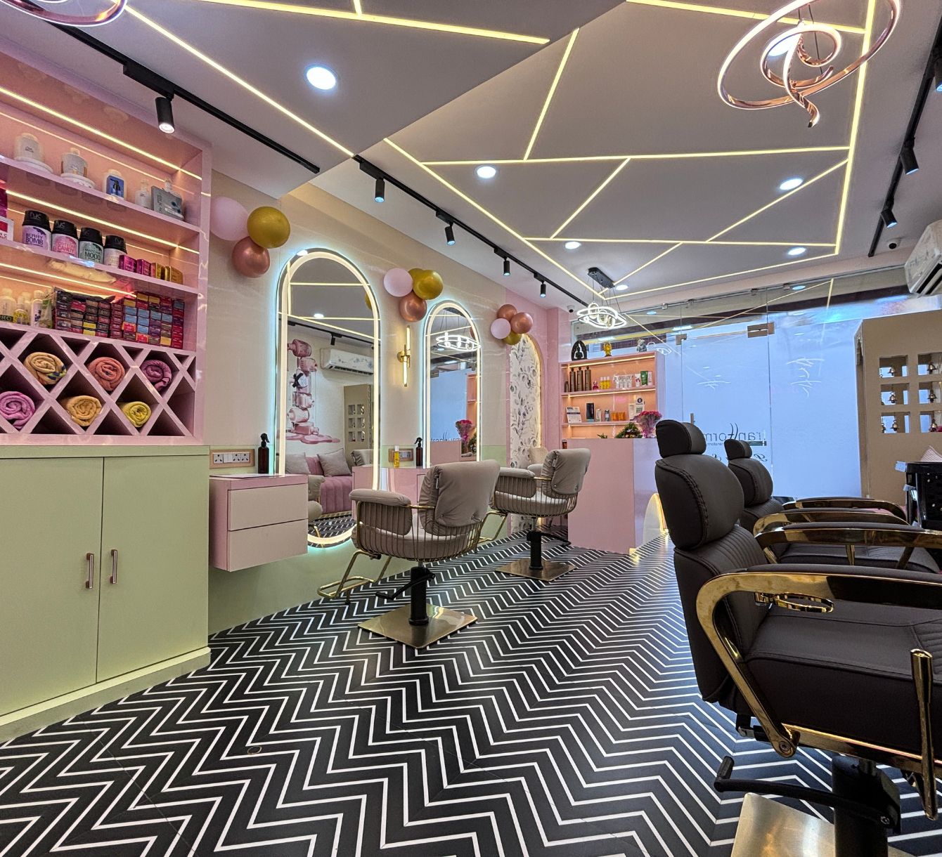 Salon Interior Decoration